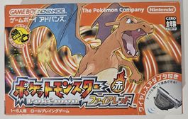 pokemon rouge feu nintendo gameboy advance complet JAP