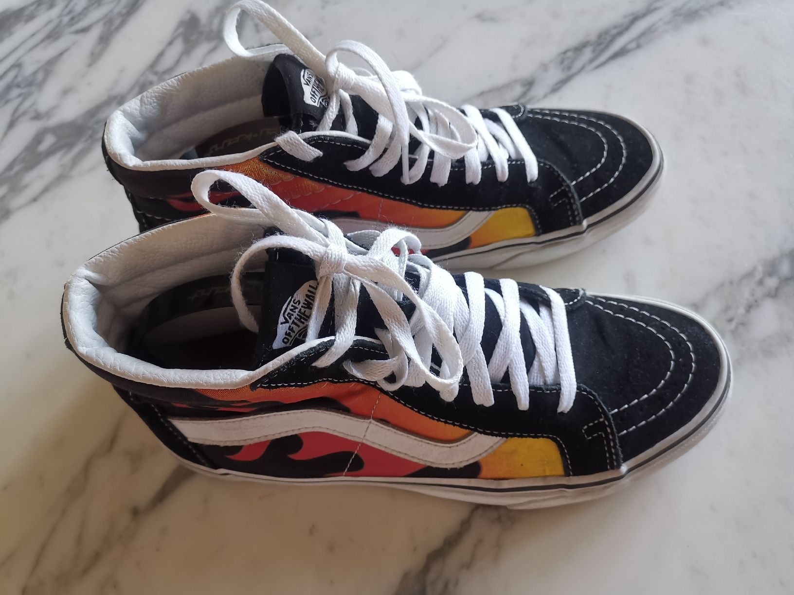 Vans Herrenschuhe: Vans High Top, Flames – Gebraucht aus Uerikon von pink_flamingo 5