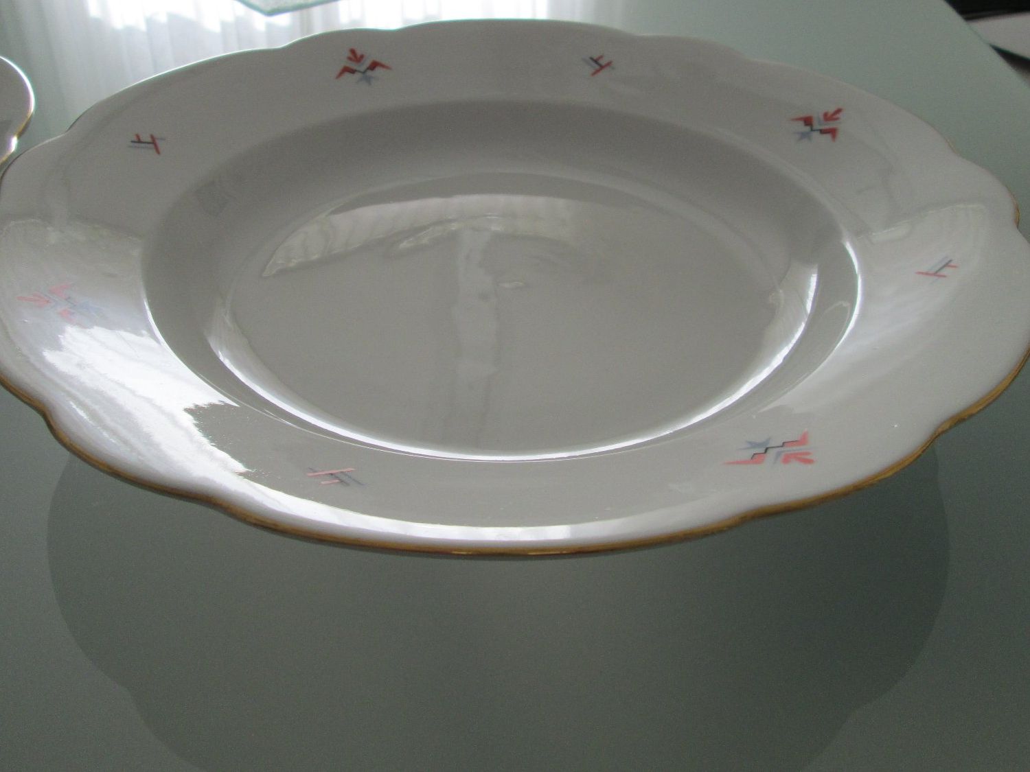 Assiettes: 2 Antik Grosse Teller Durchmesser 30 cm BAVARIA – D'occasion à Movelier par ddomenika 2