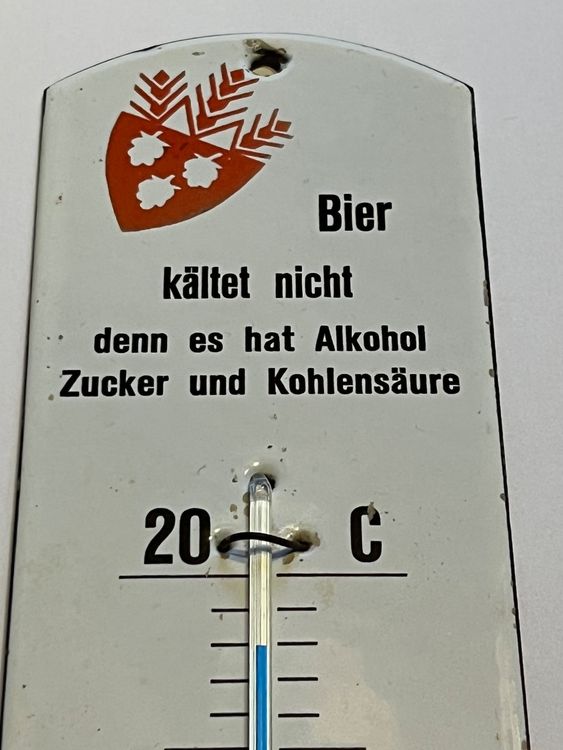 Brauerei Steinhoelzli Bern - Bierkeller - Thermometer (Gebraucht) in St.Silvester für CHF 153