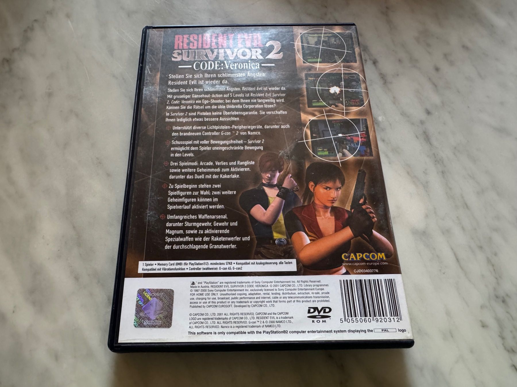 Sony Giochi: RESIDENT EVIL SURVIVOR 2 SPIEL FÜR PS2 – Usato da hägendorf venduto da twilightprincess 2