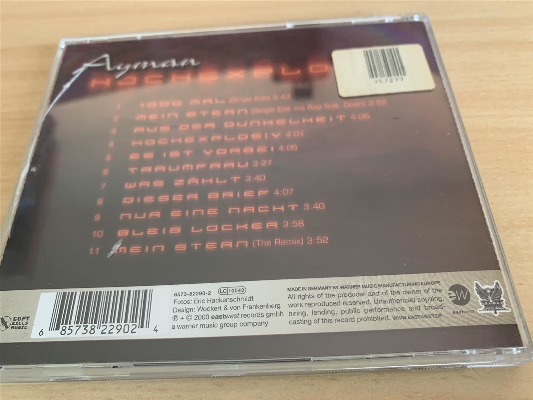 CD: Ayman – Hochexplosiv – Usato da Rikon im Tösstal venduto da Alpenmutz 1