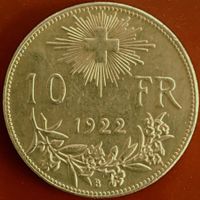 Goldvreneli 10 Franken 1922 - Reproduktion Kein Original