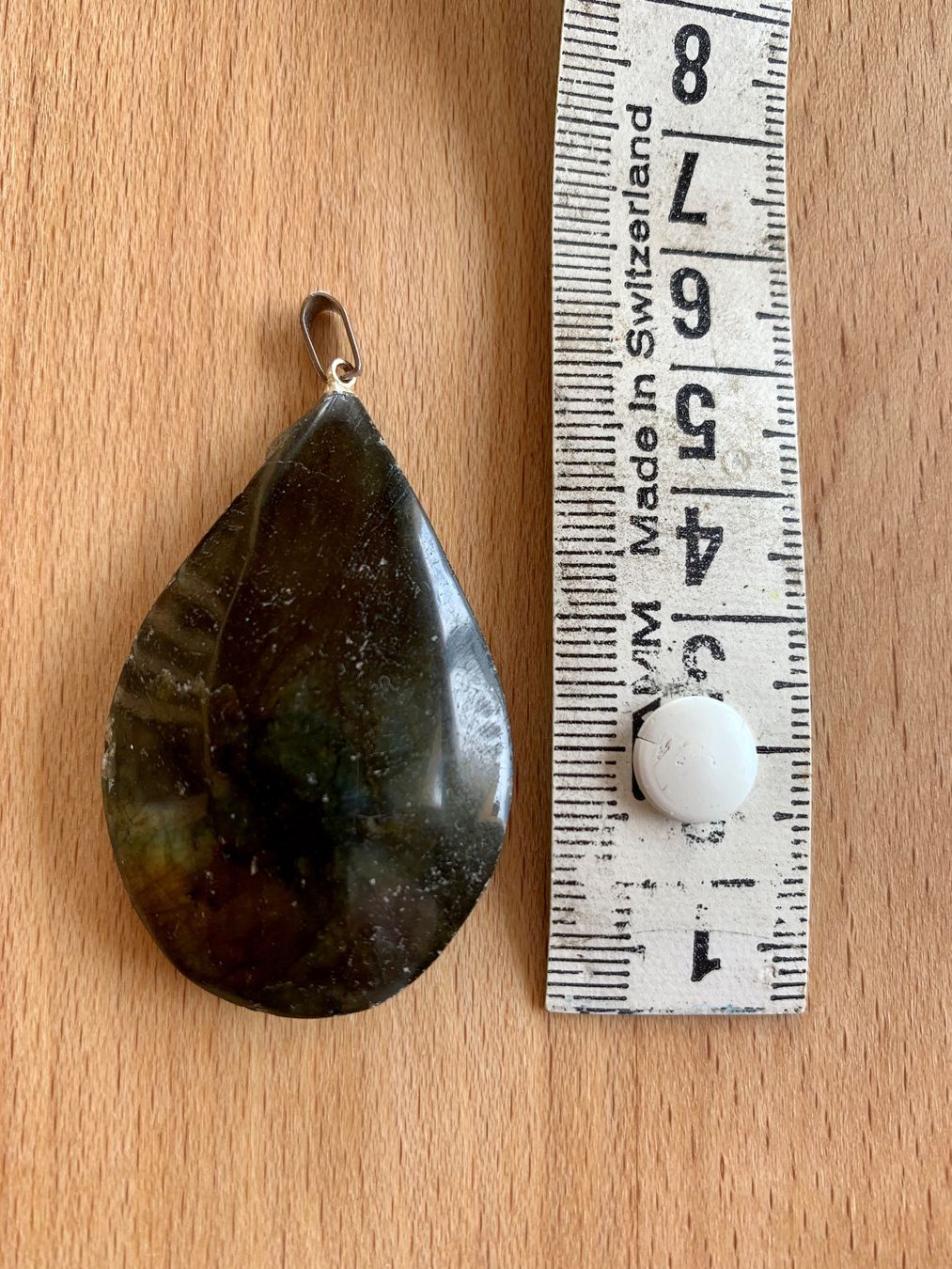 Ciondoli: Grand pendentif labradorite goutte – Nuovo (secondo la descrizione) da Perroy venduto da barballalla 3
