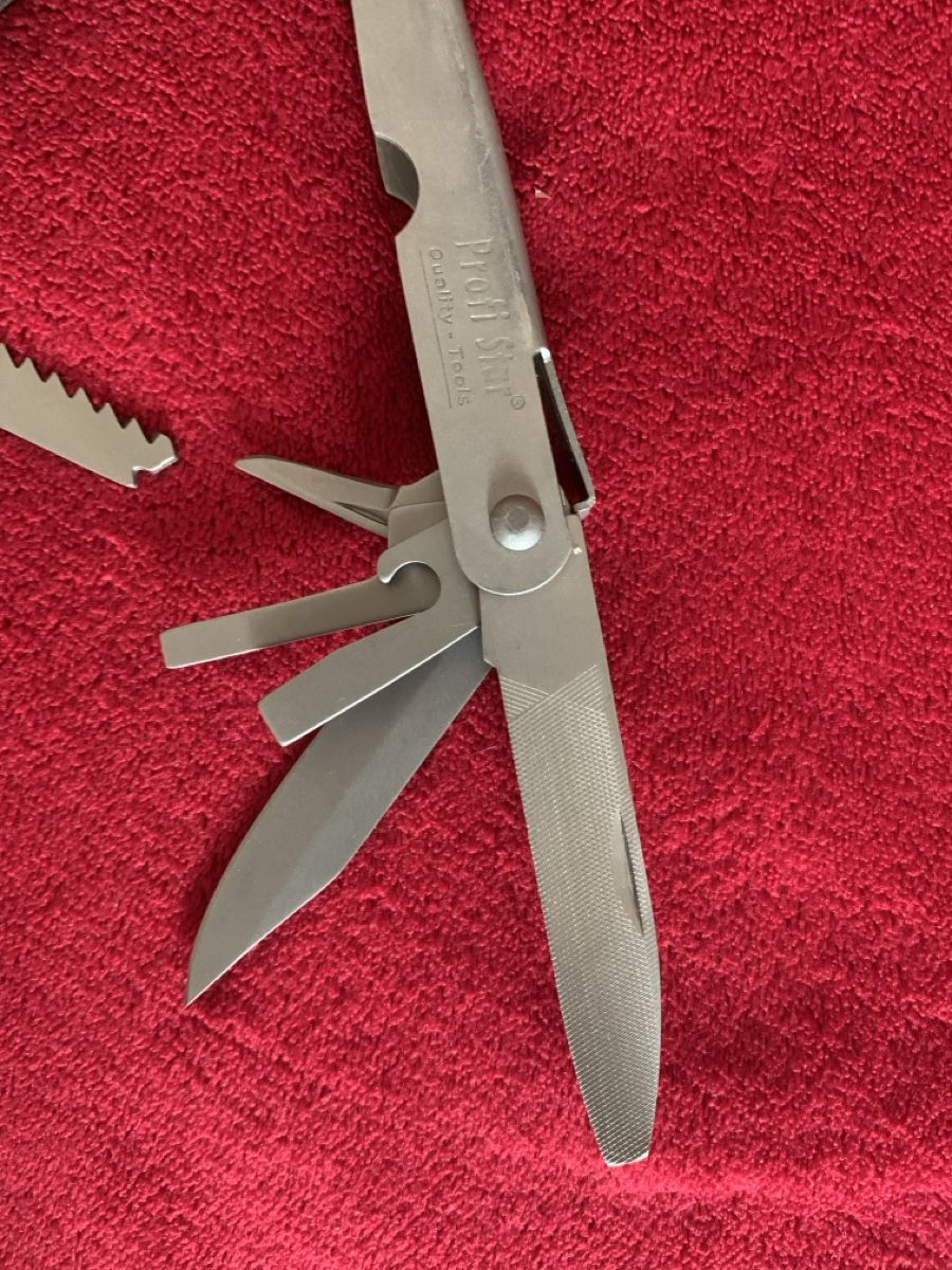 Coltelli tascabile: Sacke Messer Multifunktion – Nuovo e nell'imballaggio originale da Zürich venduto da Olimpied 3