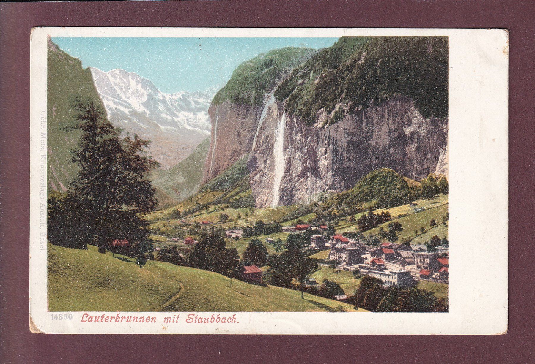 Cartes postales: LAUTERBRUNNEN - Staubbach – D'occasion à Pully par nicecards