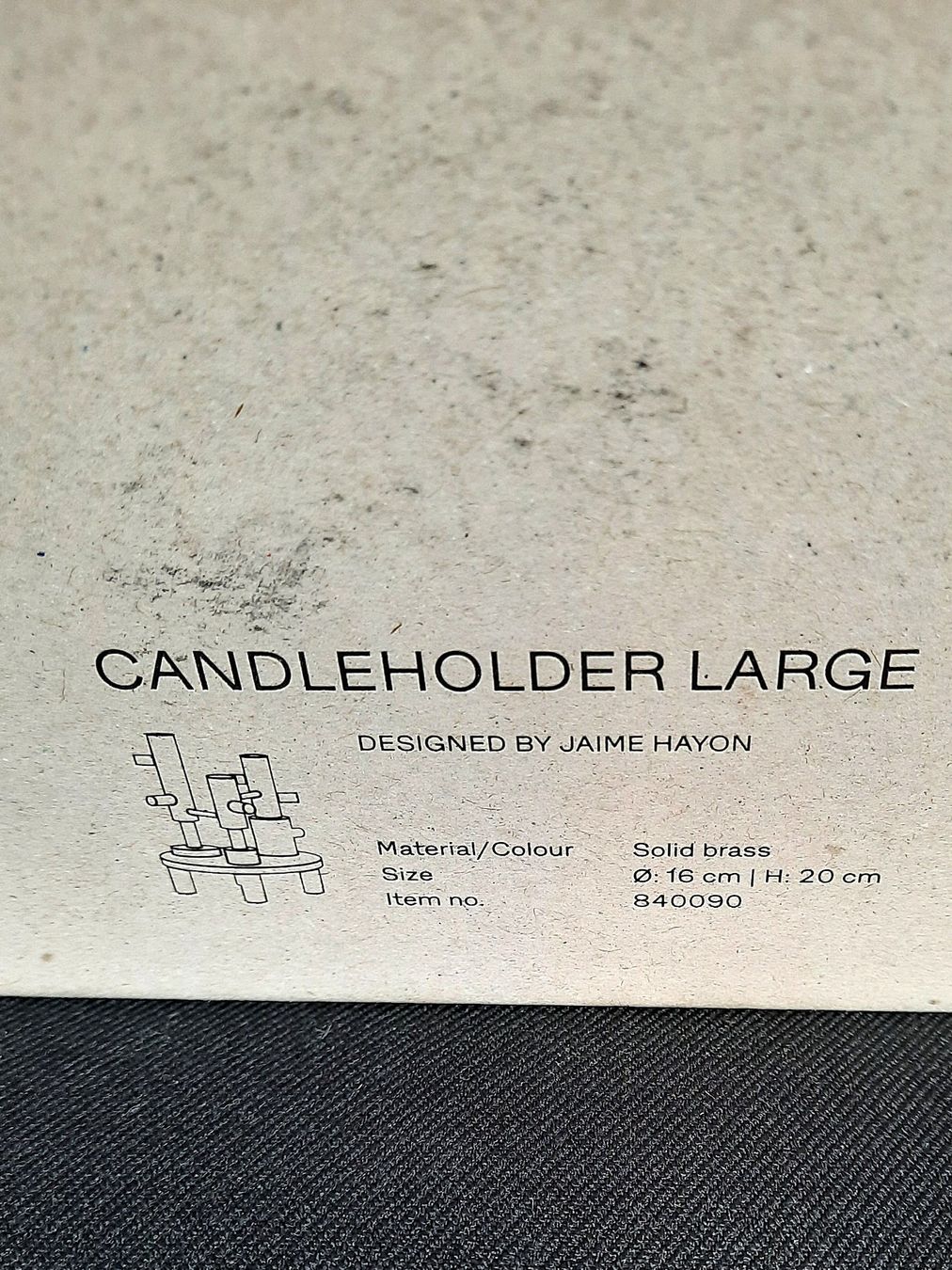 Fritz Hansen Portacandele: FRITZ HANSEN Kerzenständer JH10 Messing – Nuovo (secondo la descrizione) da Beinwil am See venduto da Restwert_Beinwil 7
