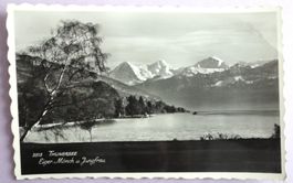 Thunersee, Eiger, Mönch u. Jungfrau