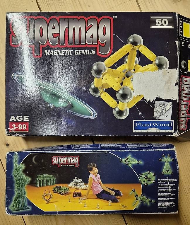 Jeux de construction: Supermag Magnetbausatz – D'occasion à Wallenwil par Britishbulldog