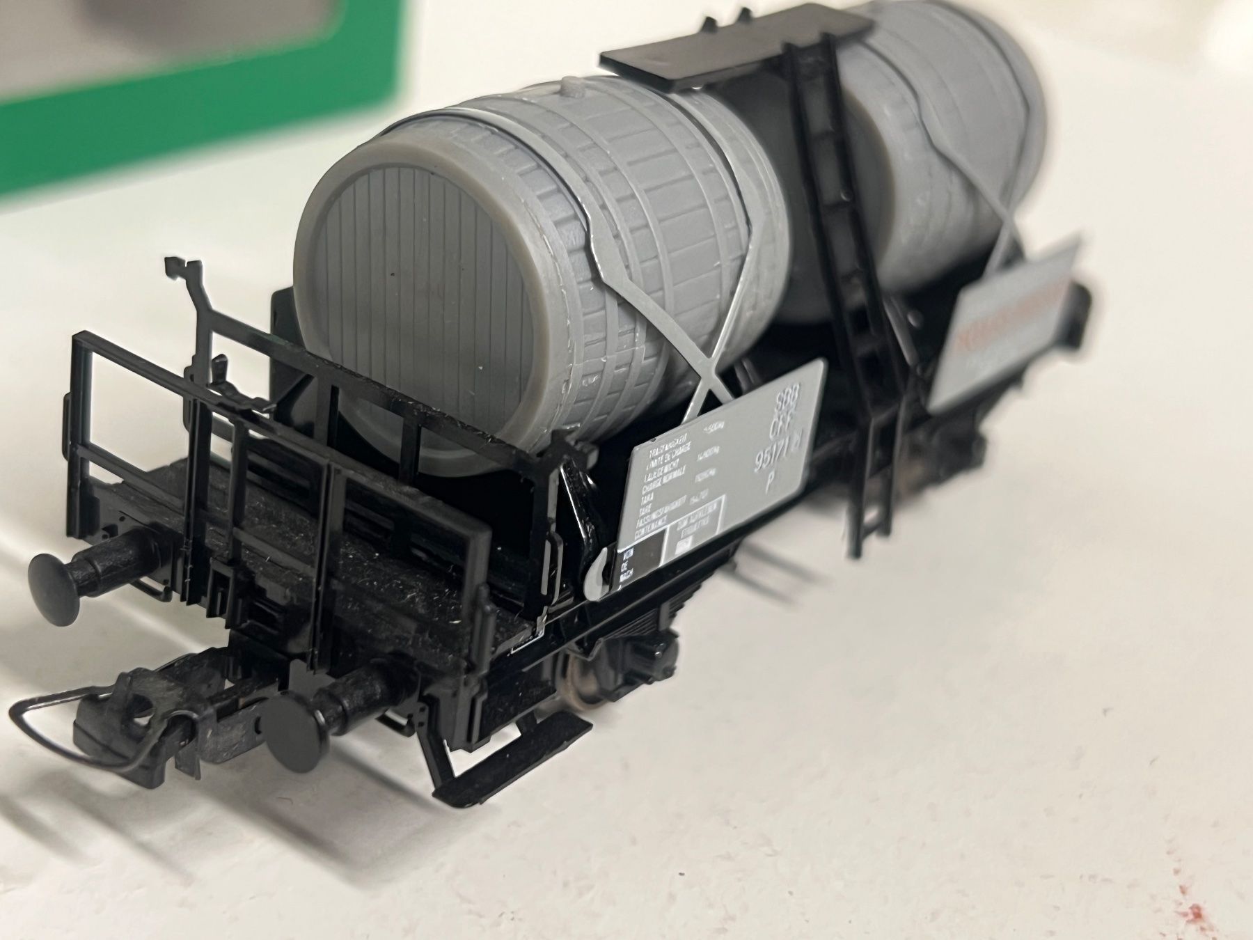 Modellini di ferrovie: SACHSEN MODELLE 16016 SBB  Weinfasswagen MASSON H0 DC – Nuovo (secondo la descrizione) da Geroldswil venduto da TopTrain54 3