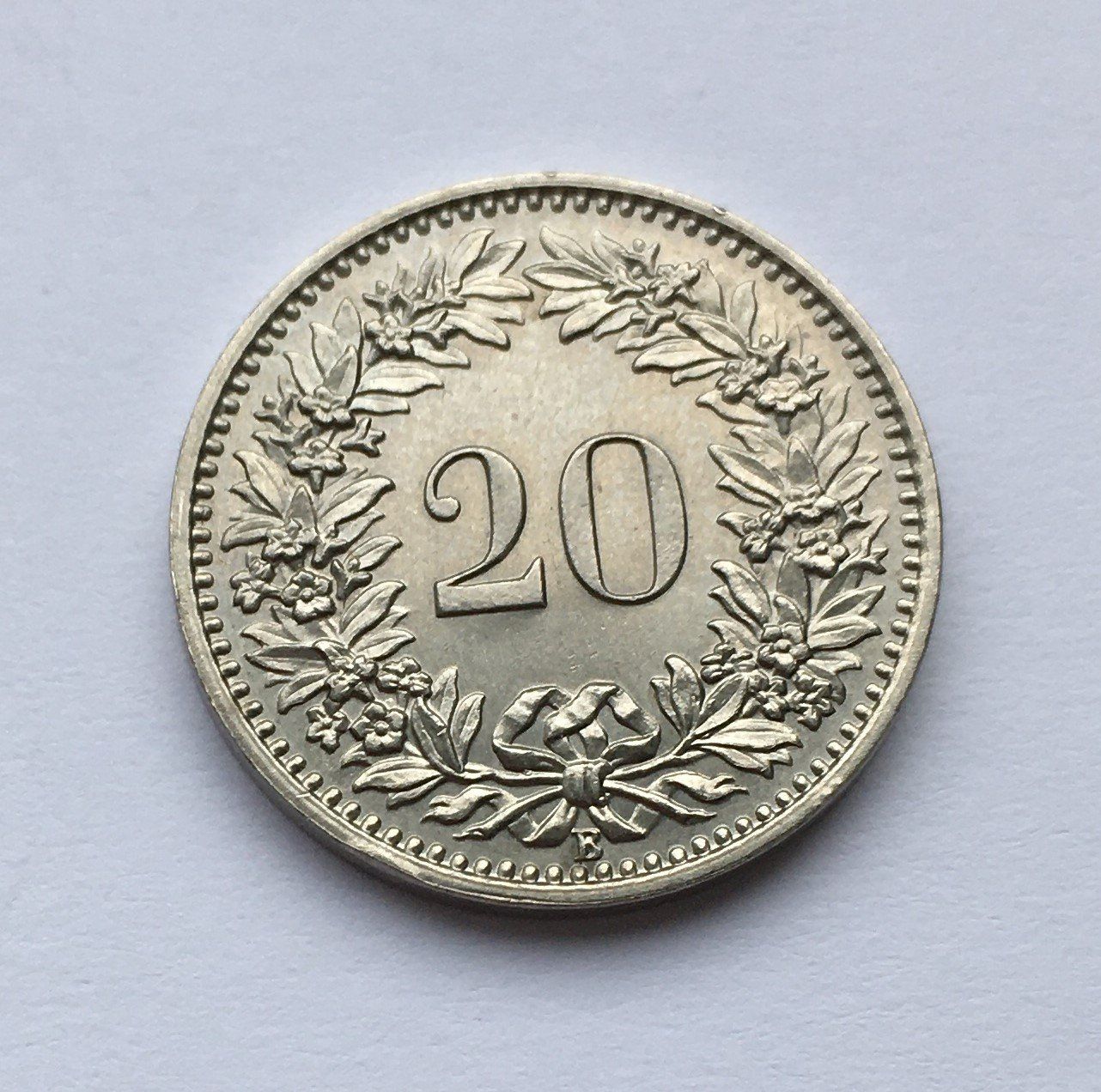 Tutti le monete: 1958 20 Rappen stgl – Nuovo (secondo la descrizione) da Kirchberg SG venduto da Zenhad69 1