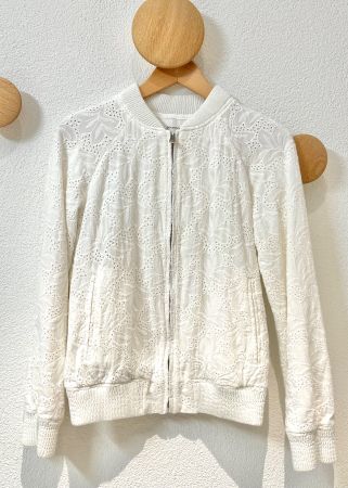 Promod Broderie Bomberjacke, Gr. 34