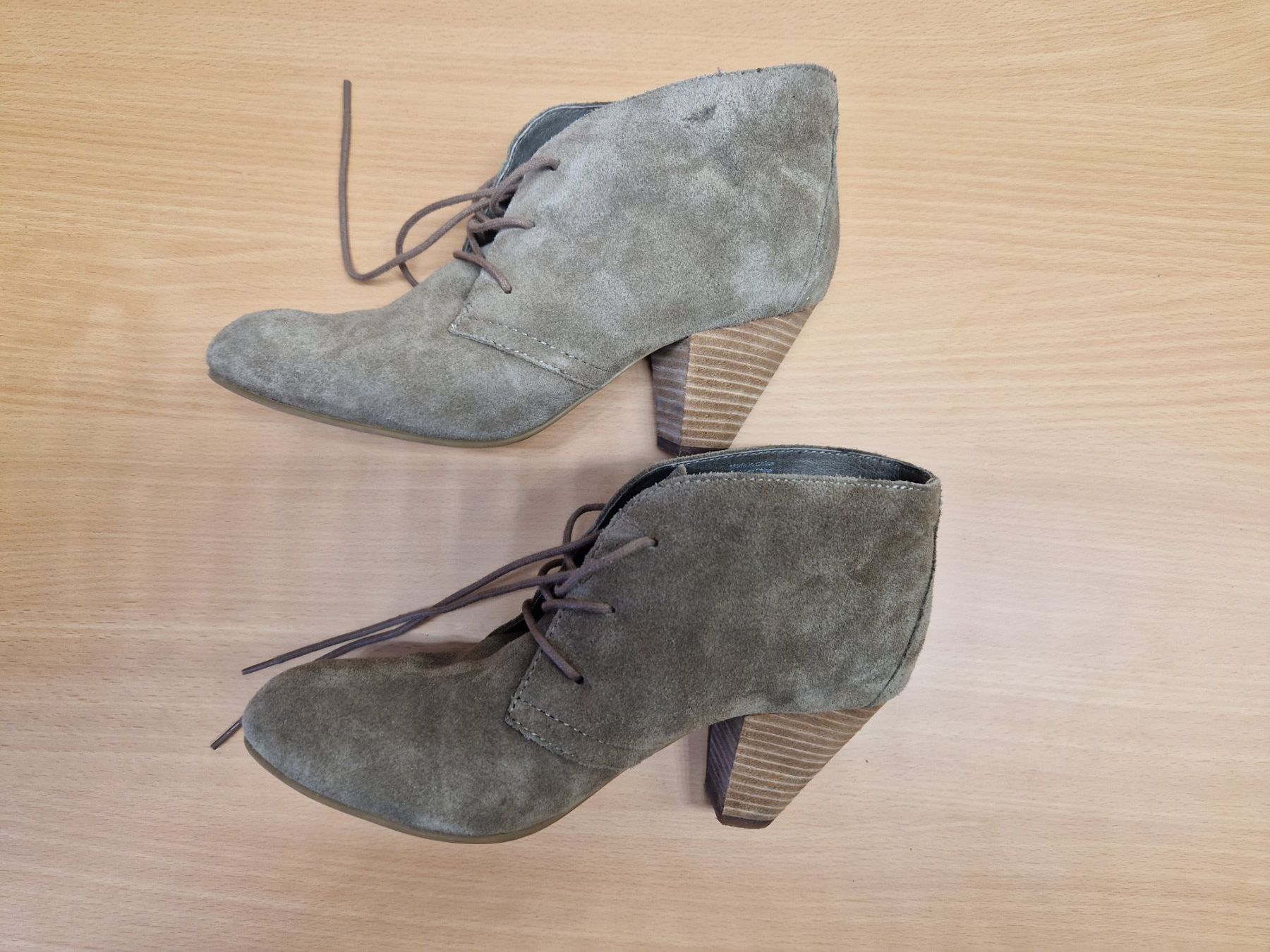 Damenschuhe: Stiefeletten, Ankle Boots braun Gr. 38 Echtes Leder – Neu (gemäss Beschreibung) aus Nebikon von Japostyle 4