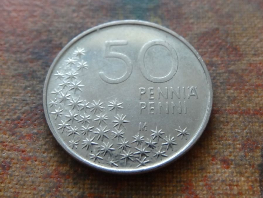 Tutti le monete: FINLANDE  50  Pennia  1990 – Usato da Romanel-sur-Lausanne venduto da Swift13 1