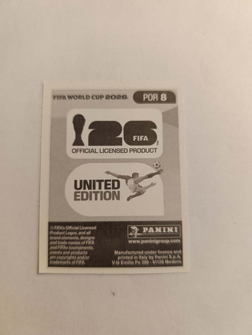Panini Sammelbilder & Trading cards: POR 8, Panini WM Sticker – Neu (gemäss Beschreibung) aus Kriens von Annele97 1