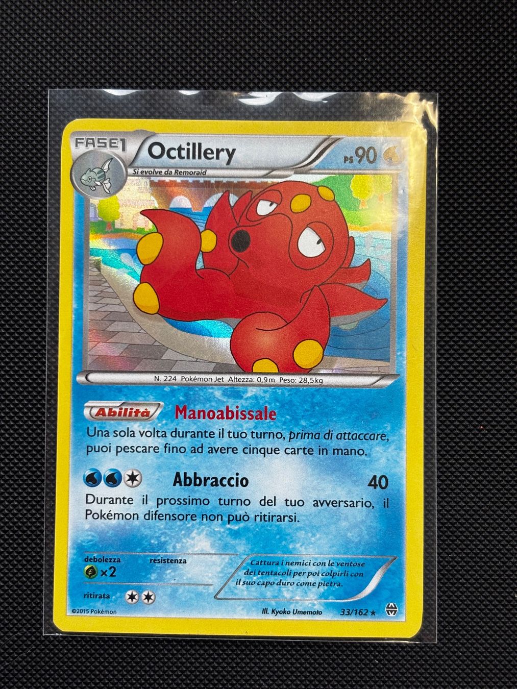 Pokémon Carte collezionabili: It -  Octillery Holo 33/162 - Pokémon – Usato da Neuchâtel venduto da caraadrynn