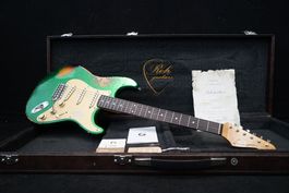 Reh Guitars ST Stratocaster Candy apple green