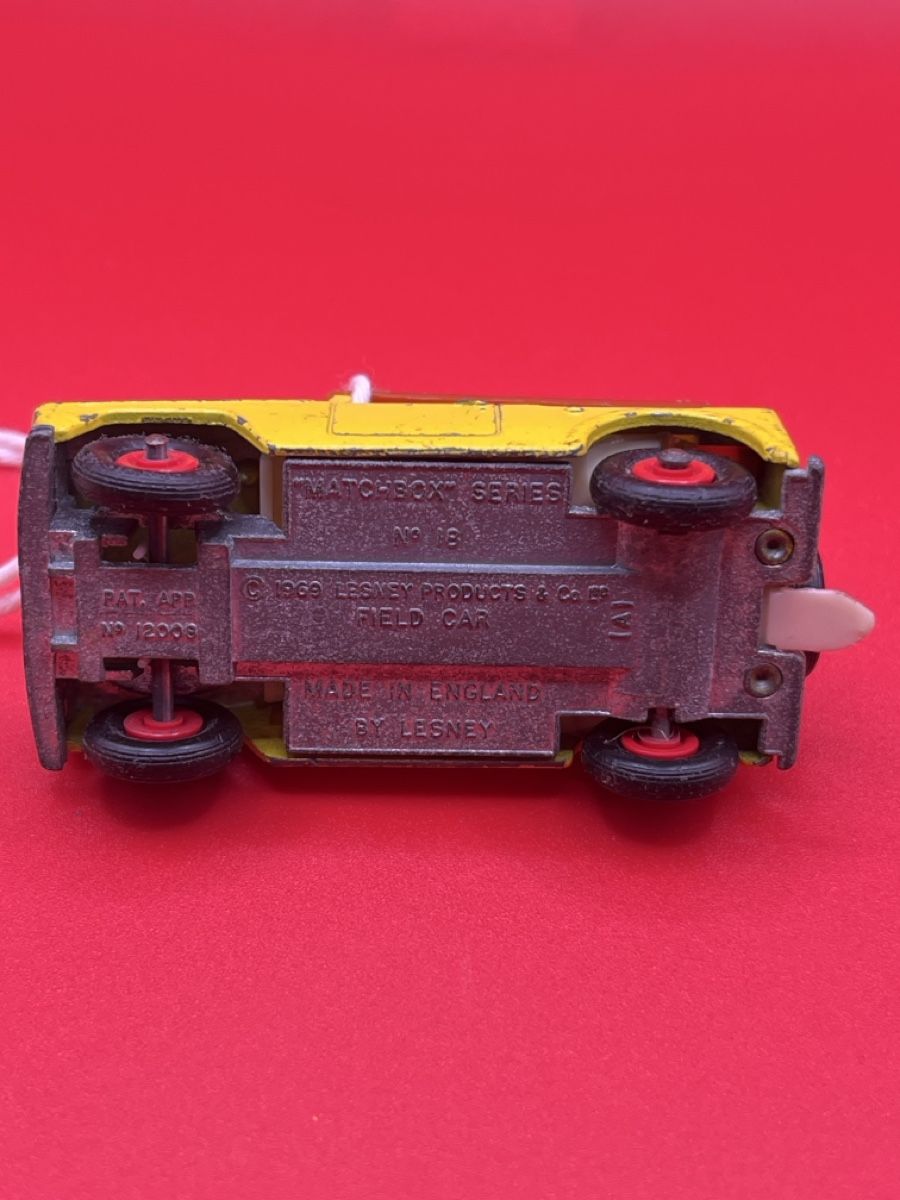 Matchbox Modellini d'auto: Matchbox Lesney Field Car No 18 – Usato da Root venduto da 156500 3