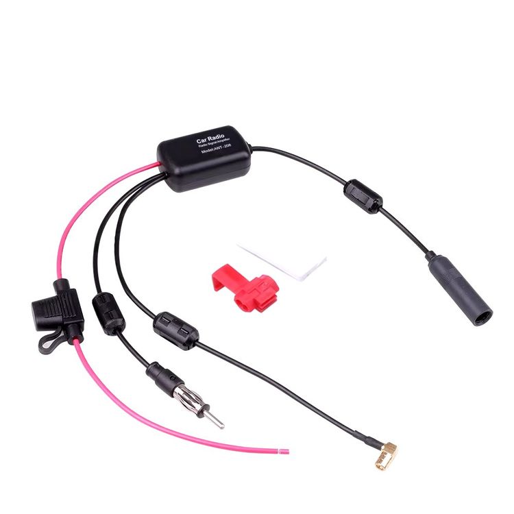 2 Weg CATV VCR TV Antenne Signal Verstärker 220V 4... – Vicedeal