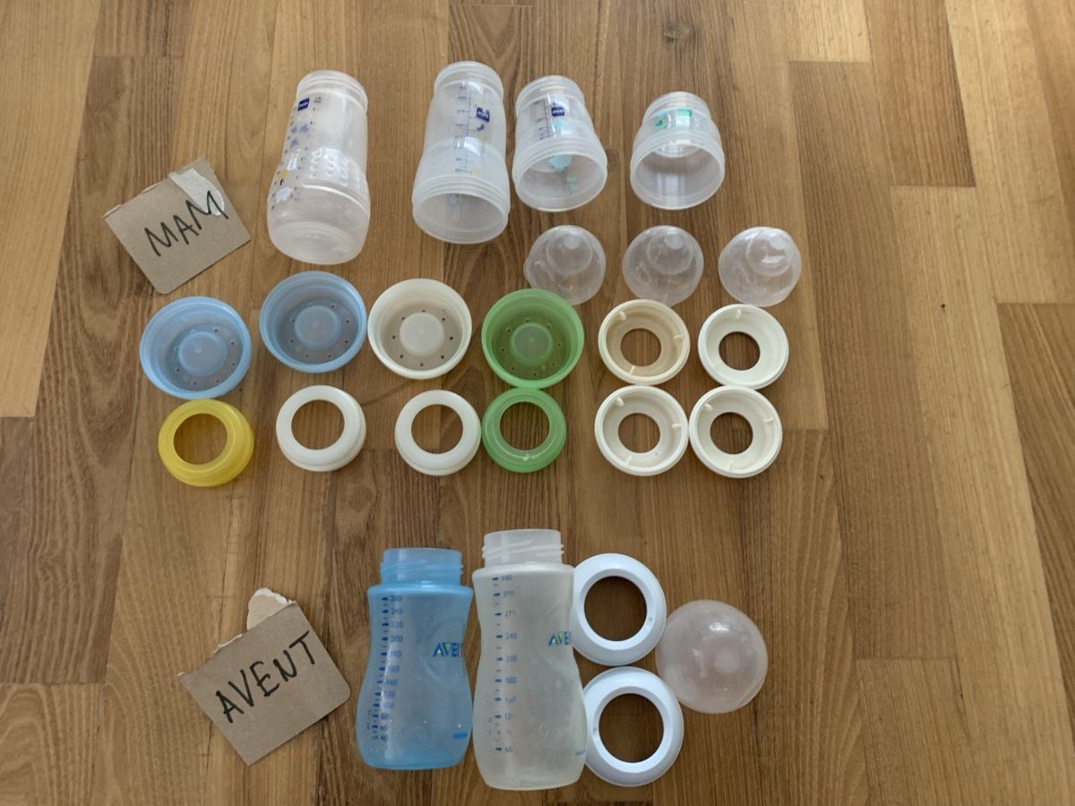 Avent Baby-Mahlzeiten: Mam & Avent Baby Flschen Set – Gebraucht aus Ostermundigen von des_t9vv