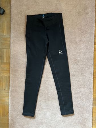 Odlo Damen Lauftights XS Schwarz - Winter Lauftights Top!