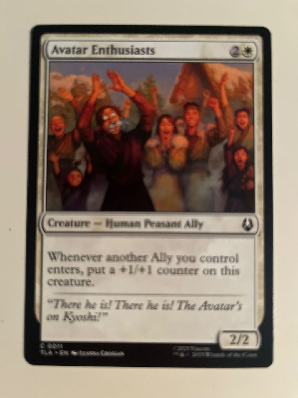 Magic The Gathering Carte collezionabili: 1 x Avatar Enthusiasts - Magic: The Gathering - MtG – Usato da Kriens venduto da Shadi1980