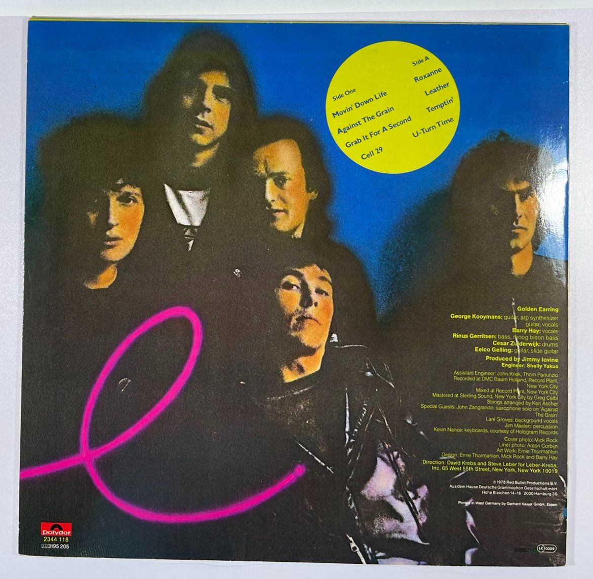 Dischi in vinile: LP: GOLDEN EARRING - Grab It For A Second (1978) – Nuovo (secondo la descrizione) da Frenkendorf venduto da Yard-Sale-2000 1