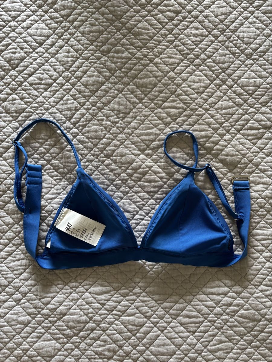 H&M Maillots de bain & Bikinis: Haut de Bikini triangle, Bleu - Taille 36 – Neuf (Voir description) à Lausanne par shabnam.t 1