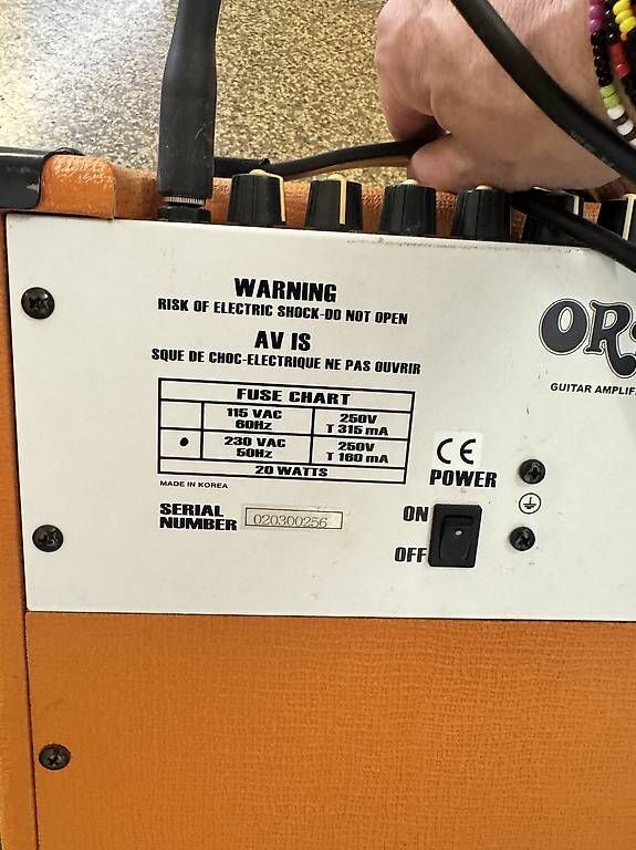 Amplificatori: Mini-Amp (Orange) – Usato da Basel venduto da dyl_mz2m 2