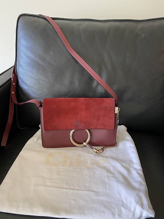 Chloé Borse da donna: Chloé Faye Small Shoulder Bag Handtasche – Usato da Zürich venduto da ljjud 4