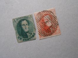 B Mi 6 ll/7 l  1C/10C  Leopold l  1858  Mi 152 €