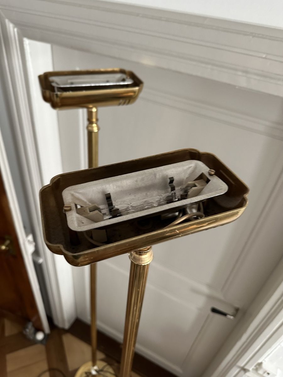 Lampade: Vintage Stehlampen, 2er Set Halogen dimmbar – Usato da Altdorf UR venduto da StayClassy 8