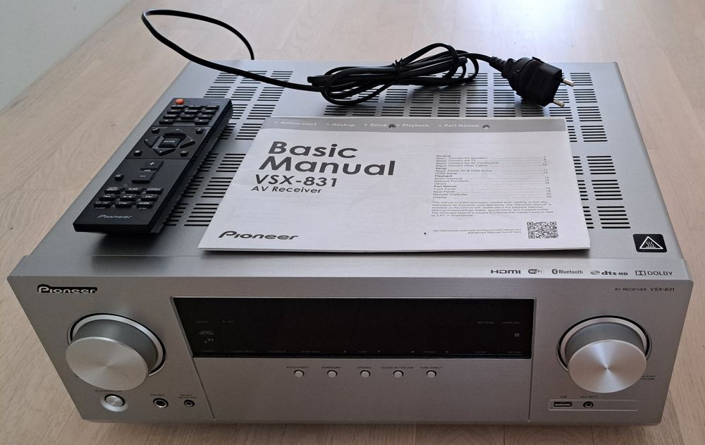 Pioneer VSX831 AV 5.2 Receiver (Silber) Kaufen auf Ricardo