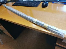Nagelleiste Chrom hinten unter Heckscheibe Karmann Ghia -67
