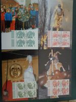 Satz 4 Maximumkarten 1985 Heftchenblatt BLOCK DAUERMARKEN