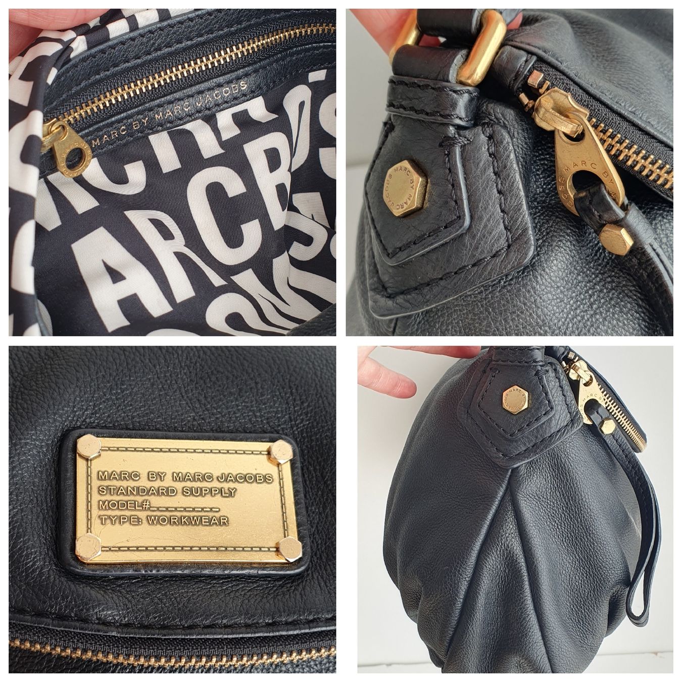 Marc Jacobs Borse da donna: Marc By Marc Jacobs Natasha Schwarz Medium Leder – Usato da Niederteufen venduto da Mira_72 9