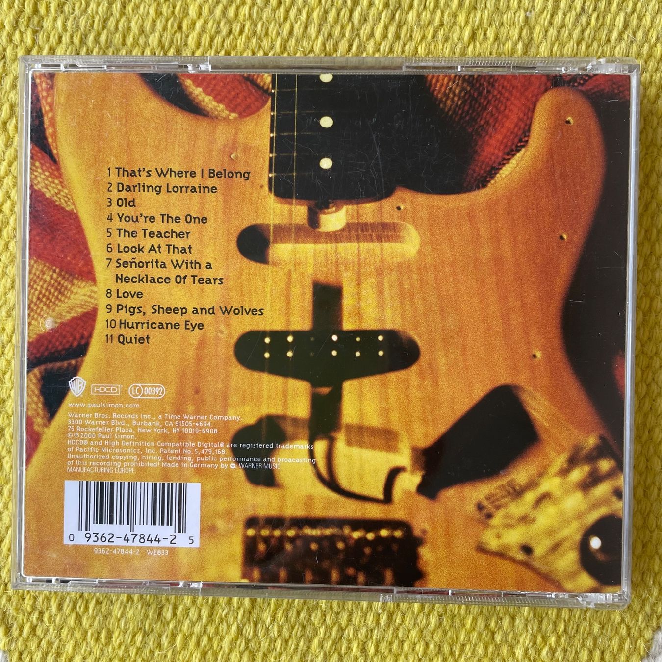 CDs: PAUL SIMON-YOU‘RE THE ONE – Gebraucht aus Rorschacherberg von CD-Roli 1