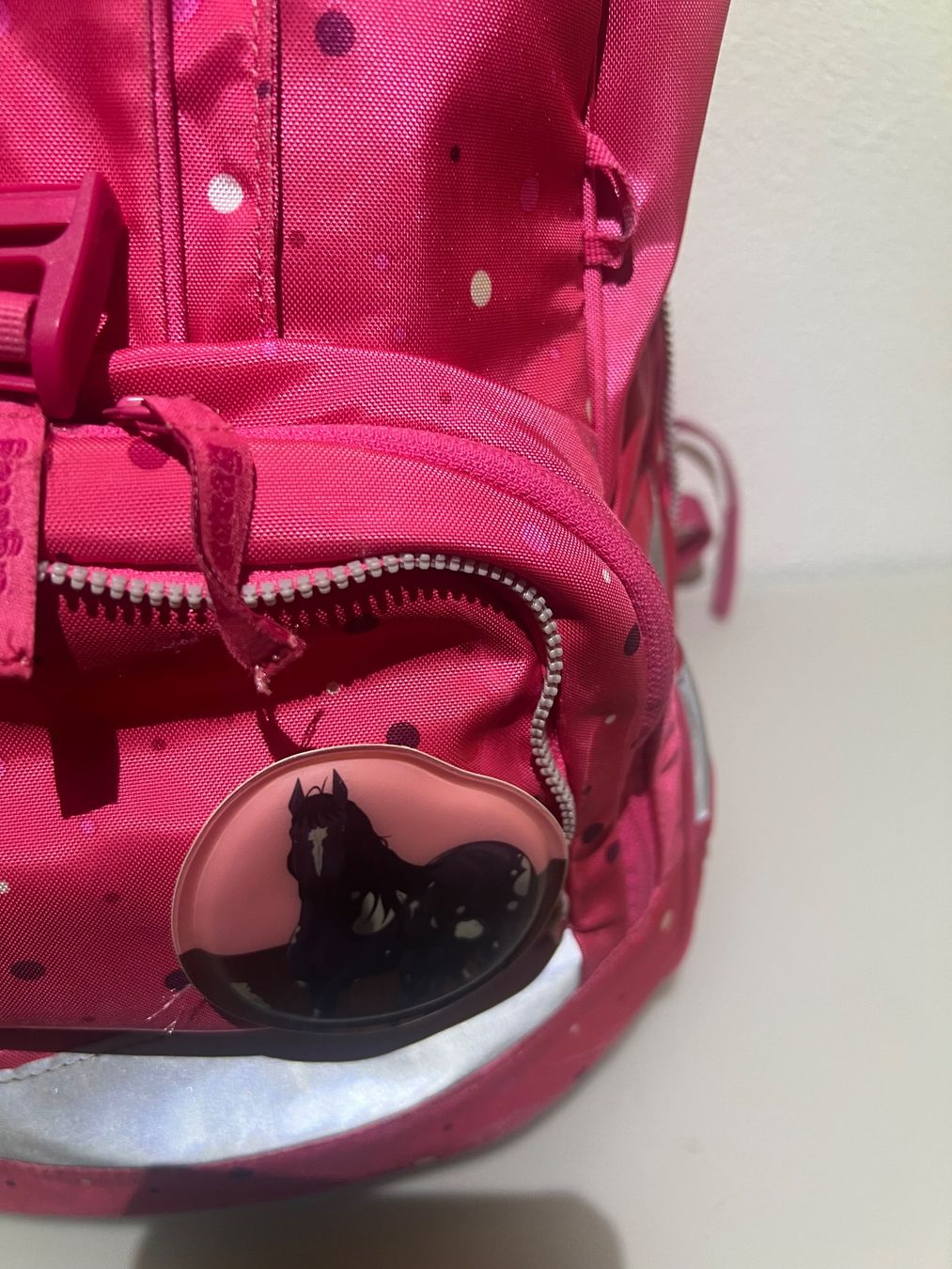 Ergobag Borse & Zaini: Ergobag Pack Schulrucksack Set Pink mit Pferd, Top Zustand! – Usato da Feldbrunnen venduto da Gianni_1970 2