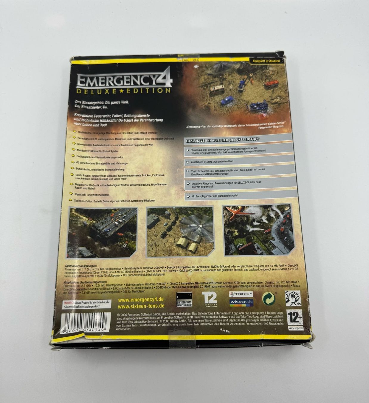 Giochi: Emergency 4 (Deluxe Edition) (PC) – Usato da Herisau venduto da Seyashop1 2
