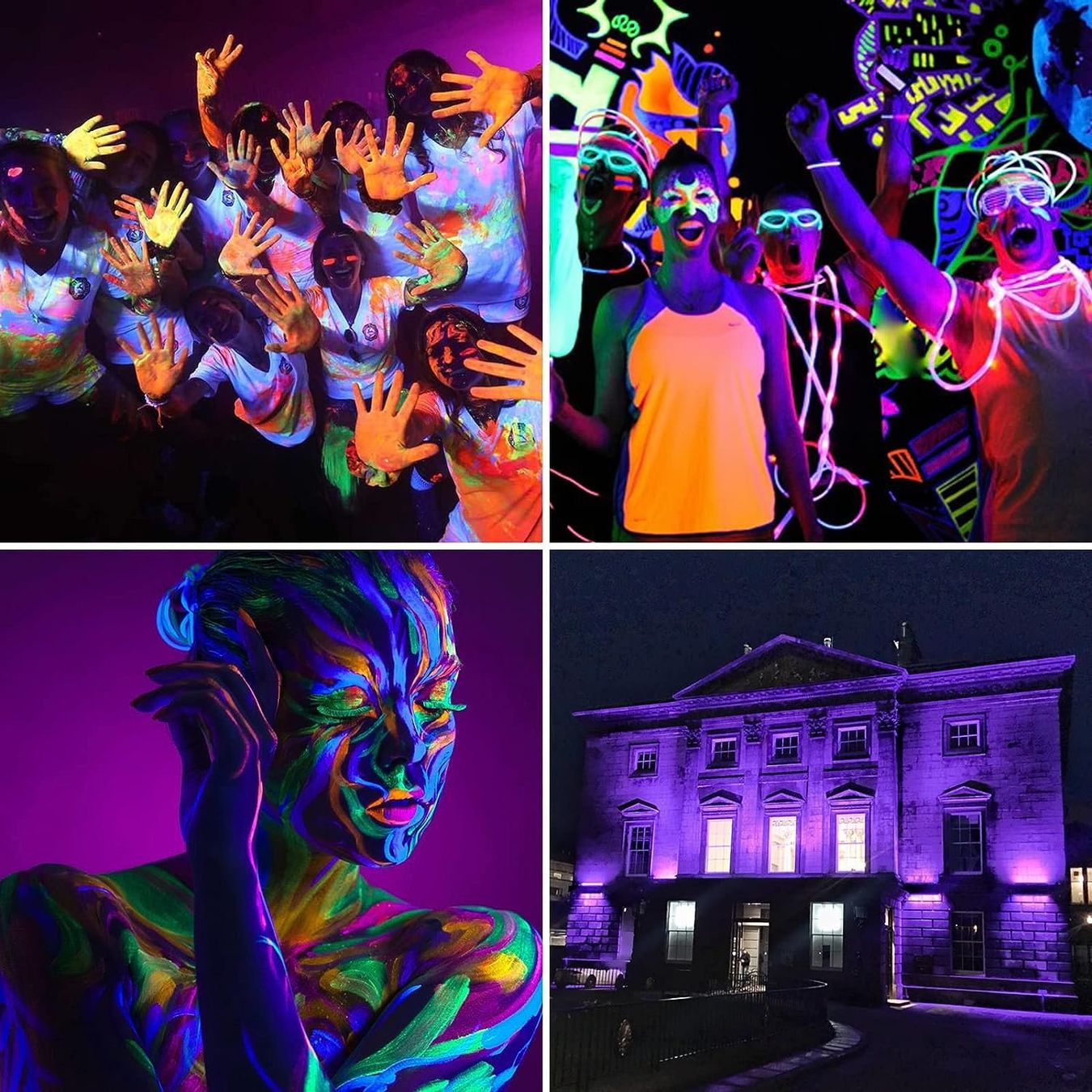 Lampade: 150W Pro LED UV Schwarzlicht Strahler – Nuovo e nell'imballaggio originale da Châtelaine venduto da topshop.switzerland 9