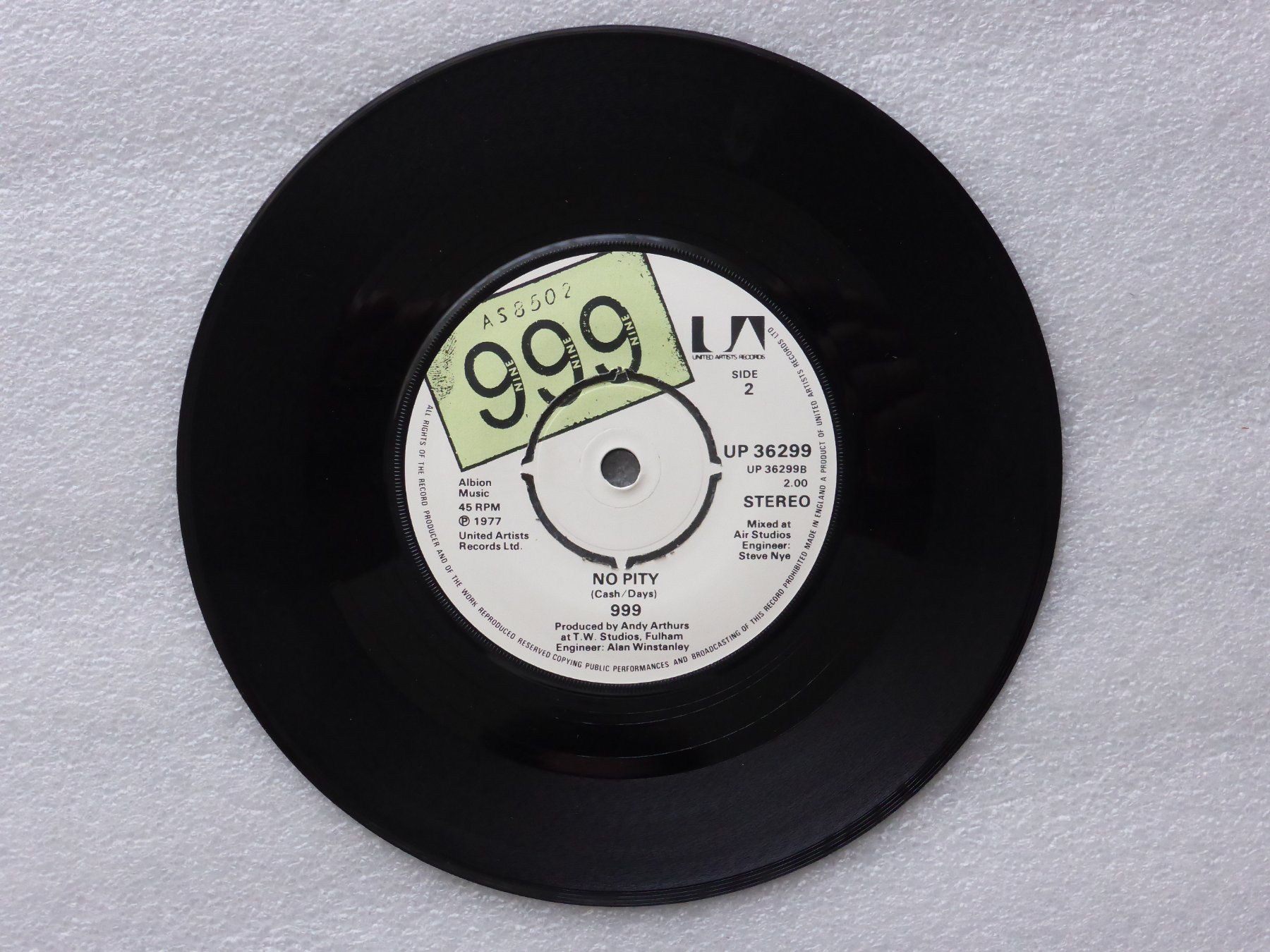 Dischi in vinile: Vinyl Single   999 – Usato da Küssnacht am Rigi venduto da Mondkinder 2