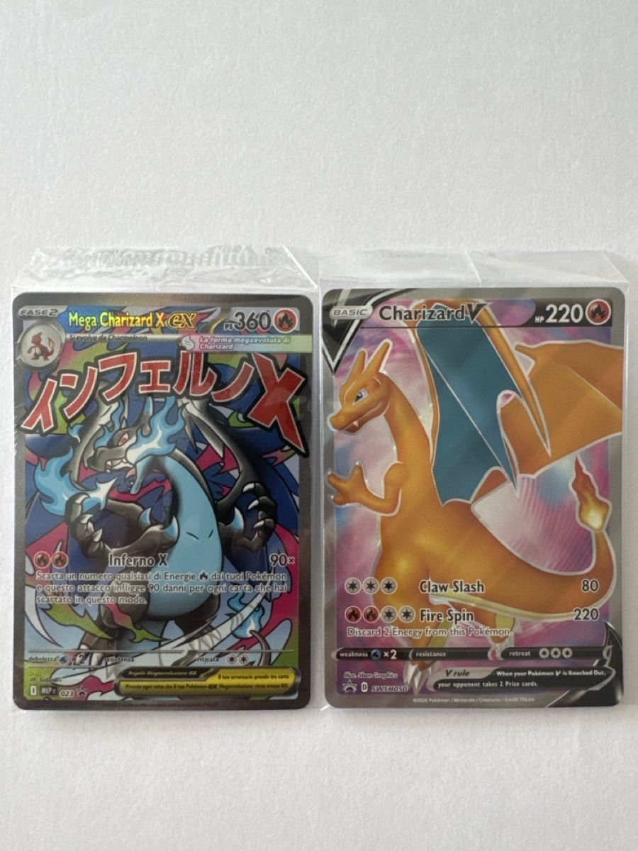 Pokémon Carte collezionabili: 2x charizard PROMO EX MEGA CHARIZARD – Nuovo e nell'imballaggio originale da Riazzino venduto da bar_f9fn