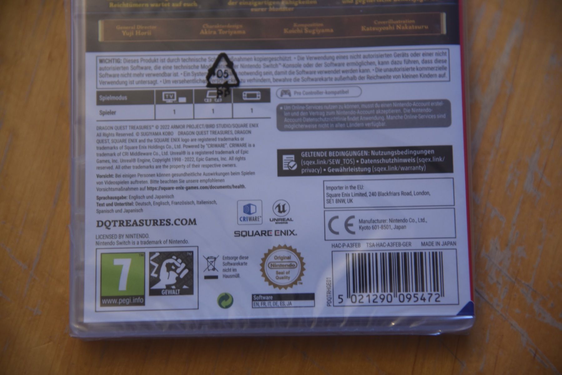 Giochi: Dragon Quest Treasures (NEU) – Nuovo e nell'imballaggio originale da Frenkendorf venduto da gelbeZinnie 2