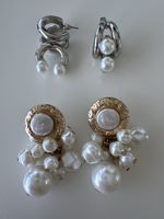 Eleganti orecchini con perle, perfetti per l'estate!