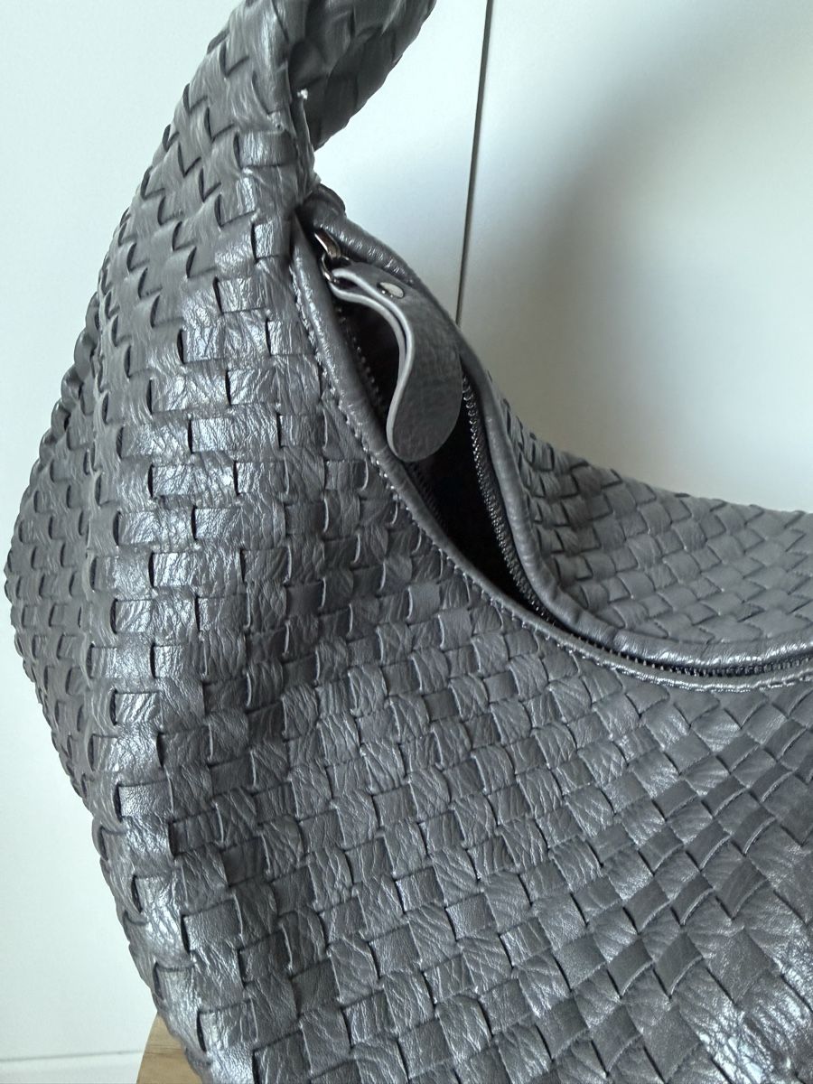 Borse da donna: Handtasche dunkel grau – Nuovo (secondo la descrizione) da Luzern venduto da Aistee 3