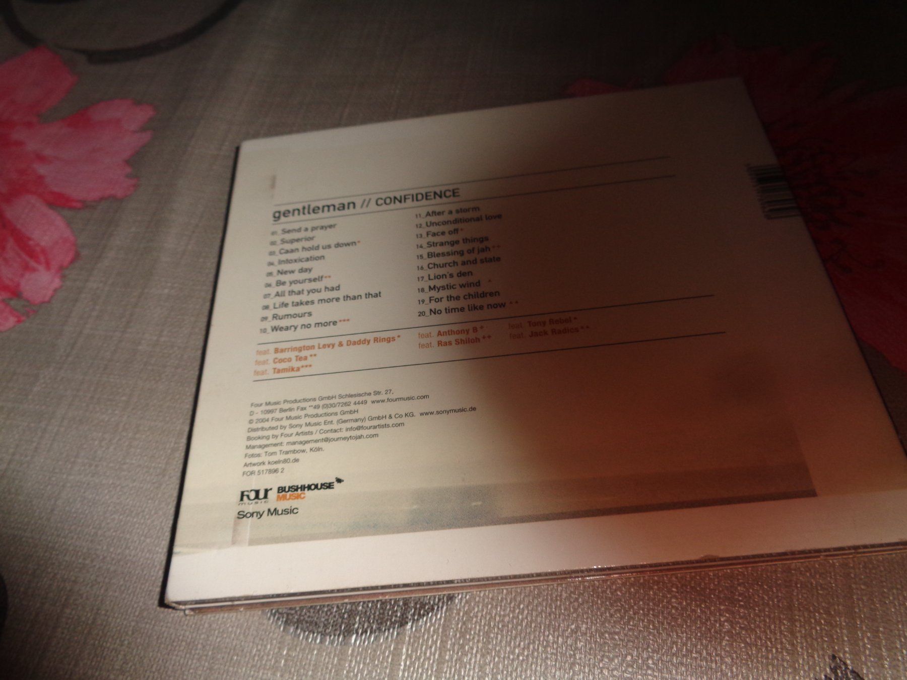 CDs: Gentleman - Confidence CD – Gebraucht aus Olten von Disc-Ausverkauf 1