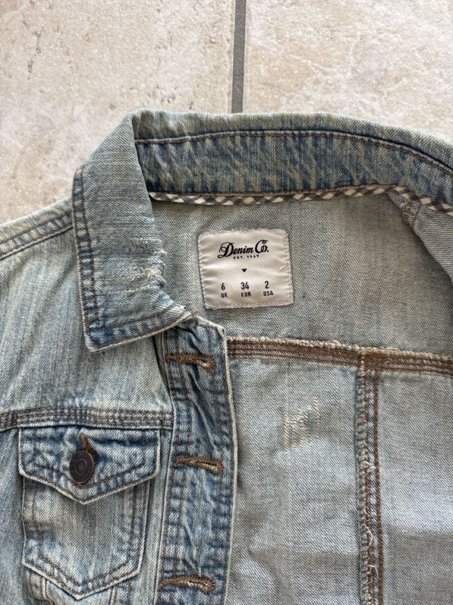 Jacken: Denim & Co. Jeans Weste/Jacke, Grösse 34 – Gebraucht aus Zuchwil von Marti_7 1