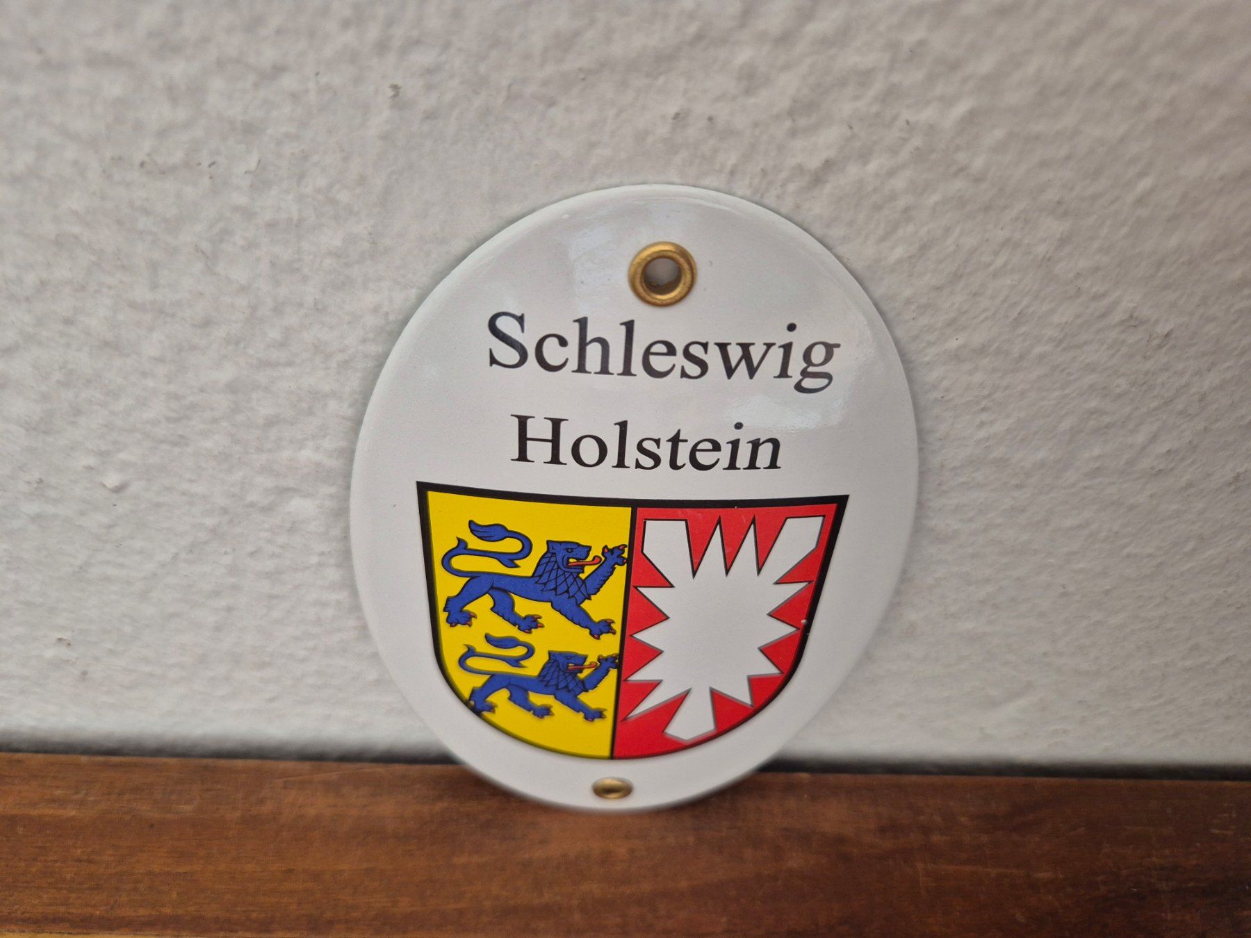 Insegne: Emailschild Schleswig Holstein Wappen Logo Emaille Schild – Nuovo (secondo la descrizione) da Schaffhausen venduto da pfanis09 2