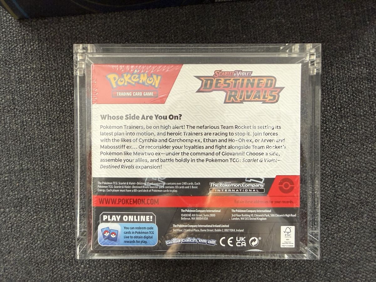 Cartoline: Pokemon Destined Rivals Display EN – Nuovo e nell'imballaggio originale da Bülach venduto da Epicst0re 2