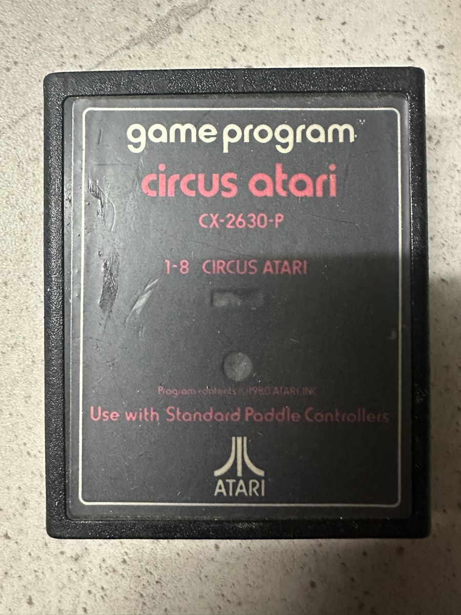 Atari Giochi: Atari 2600 Spiel Circus Atari CX-2630 – Usato da Kestenholz venduto da Matti_10